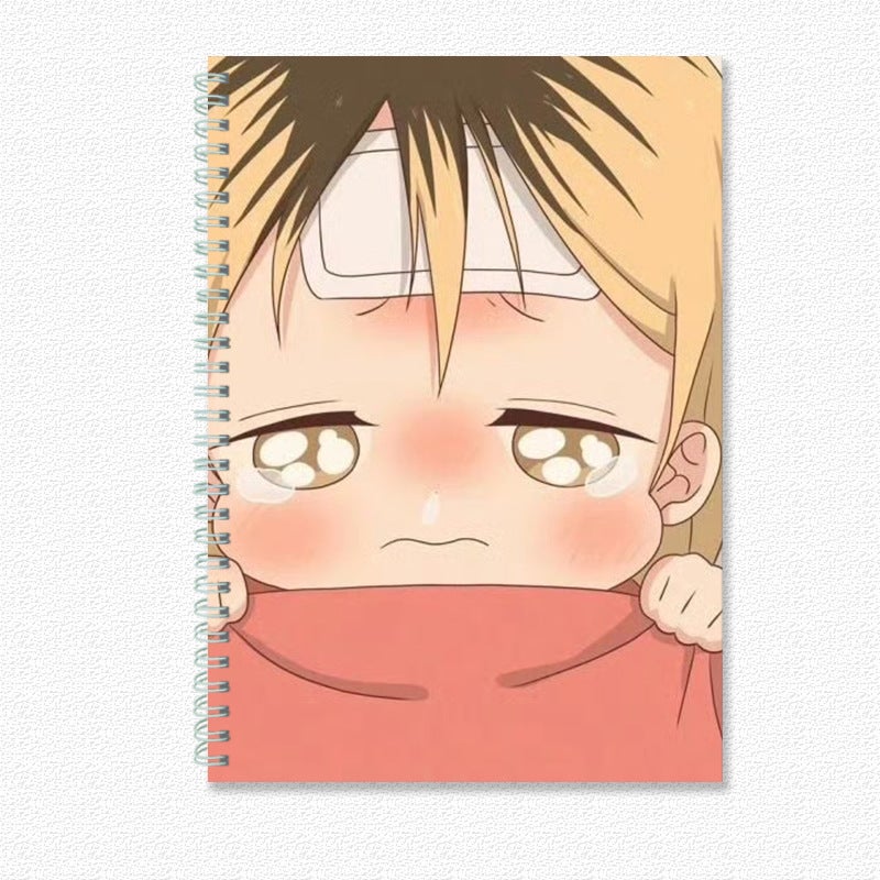 Volleyball Boy B5 Loose-Leaf Horizontal Line A5 Grid Horizontal Line Notebook A6 Spiral Notebook Parenting Related Pre-Order Wedding Banquet Squares - Image 5