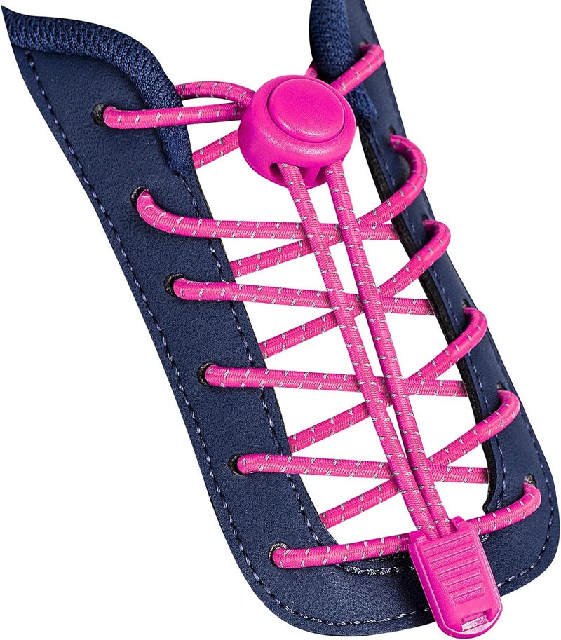 iLiveX No Tie Shoelaces - Elastic Shoe Laces - Lock Shoelaces for Sneakers - One Size Fits All for Adults and Kids - Image 1