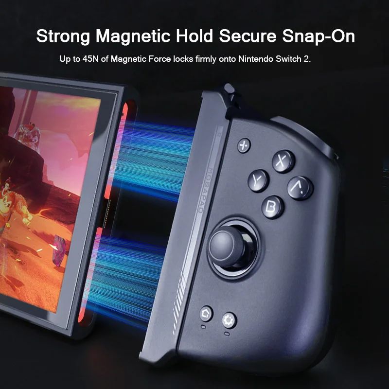 Mobapad C70 Pro Magnetic Adapter with SA1 Charging Grip, Charges Switch JoyCon & M6S / S1S HD Controllers for Switch 2 - Image 4