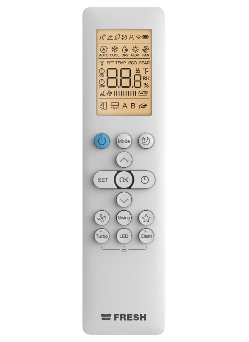 Fresh - Fresh Air Conditioner Smart Digital 2.5 HP Cool Only Plasma - Image 1