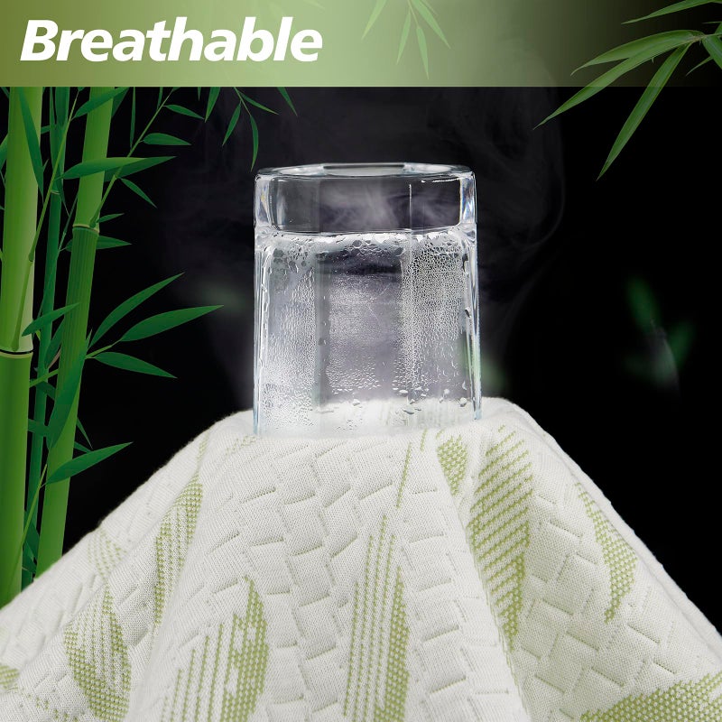 Softhour California King Waterproof Mattress Pad Cover  Soft Breathable Cooling Mattress Pad Cover  Viscose Waterproof Mattress Protector Stretches up to 21  Deep Pocket Tightly Fitted Mattress Protection  - Image 4
