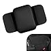 Ferianl Car Center Console Cover Leather Armrest Cover Cushion with 2 Storage Bags Soft Centre Console Protector Covers Universal Car Interior Accessories for Most Vehicles SUV Black - Image 2
