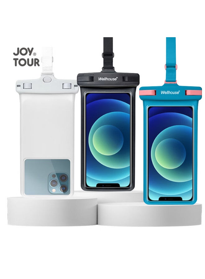 JOY TOUR Joytour Universal 3d Waterproof Phone Bag For Swimming, Drifting, Surfing, Diving With Tpu High Transparency Film And Dual Whistle, Black - Image 2