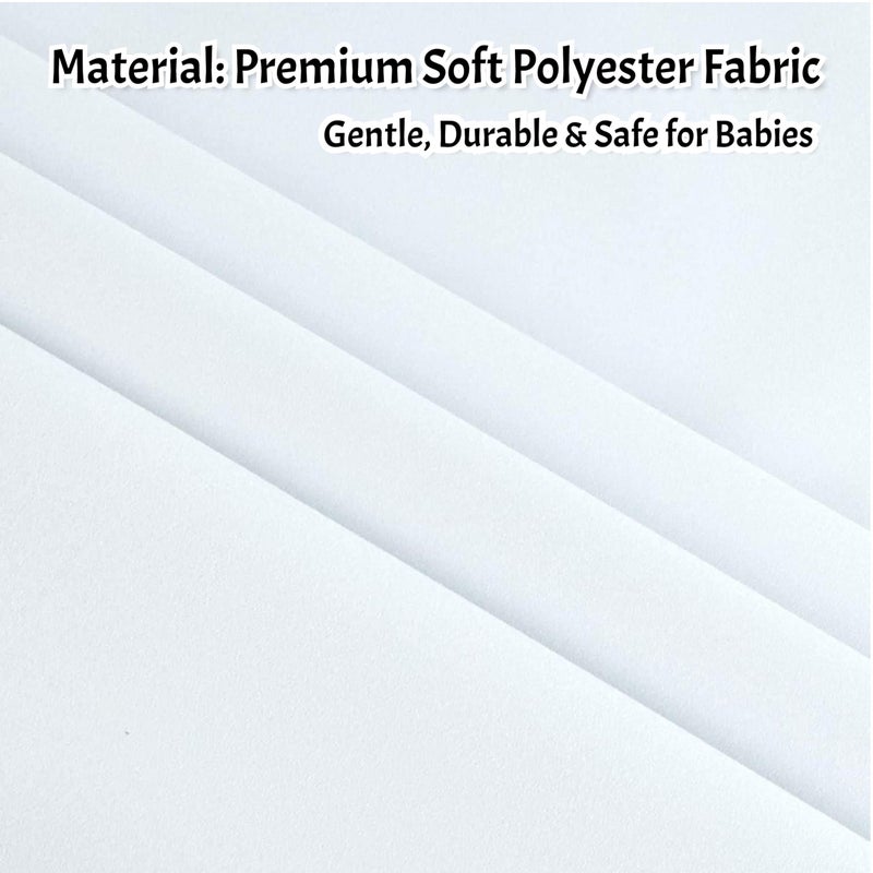 Hoolloomooloo Hoolloomooloo Baby Milestone Blanket | 1-12 Months | Soft All-Season Blanket | Includes Golden Ring & 15 Milestone Cards | Growth Tracker & Photoshoot Prop | Newborn Gift | 120x90 cm  - Image 4