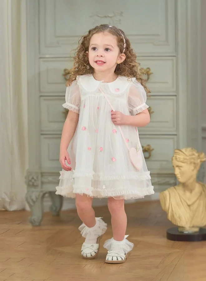 ديف اند بيلا فستان تول بطبقات للبنات مع محفظة