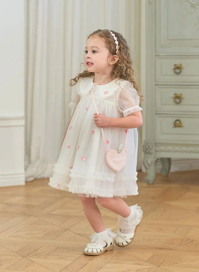 ديف اند بيلا فستان تول بطبقات للبنات مع محفظة