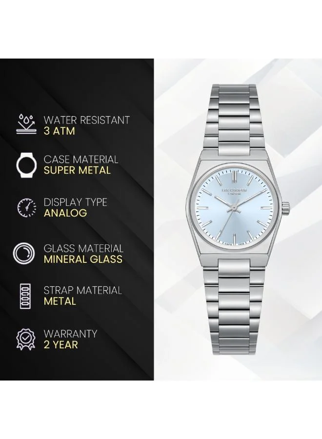 Lee Cooper  Women's Metal 3H Watch LC08362.300 - 25 mm for Women | Best Price UAE