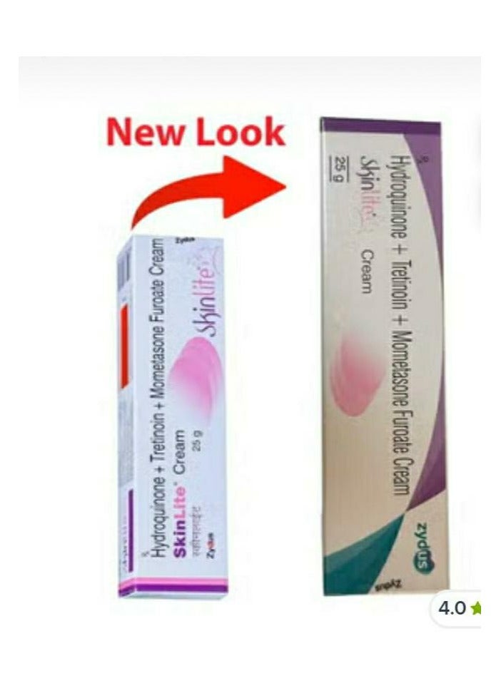 Generic Hydroquinone + Tretinoin + Mometasone Furoate Cream - 25g 