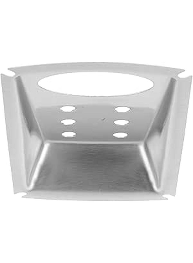 Commercial Outdoor Ashtray Stainless Steel Ash Organizer with Central Pillar for Parks - Image 1