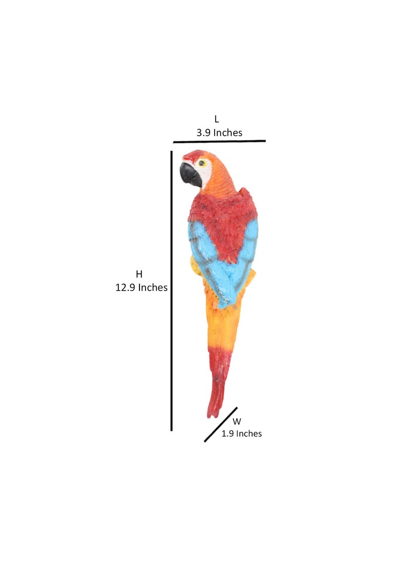 Wonderland Wonderland Handmade Parrot in multicolorGarden décor|Outdoor Décor  - Image 3