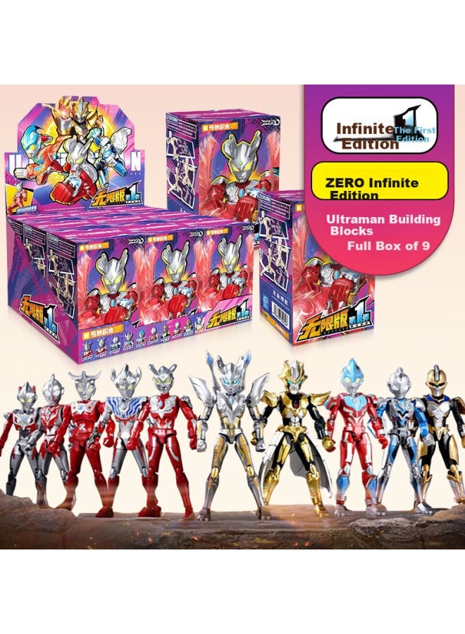 Qiji Ultraman Building Block Toy, Zero Infinite Edition Assembly Blocks, Zero Boy's Birthday Christmas Gift - Image 5