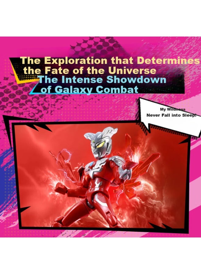 Qiji Ultraman Building Block Toy, Zero Infinite Edition Assembly Blocks, Zero Boy's Birthday Christmas Gift - Image 3