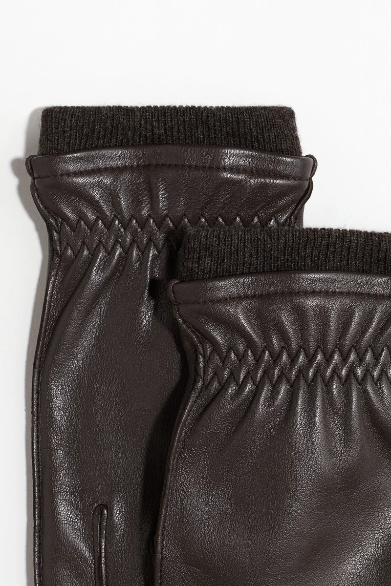H&M Leather gloves