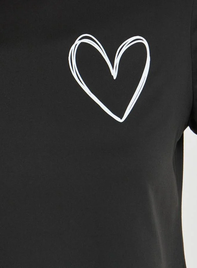 Take Two Take Two Graphic Print Short Sleeve T-Shirt