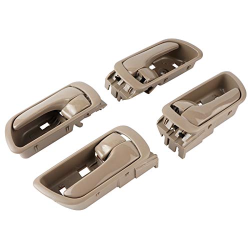 NPAUTO Inside Door Handle Replacement for Toyota Camry 2002 2003 2004 2005 2006, Interior Front Rear Left Driver and Right Passenger Side, Beige, Pack of 4 - Image 5