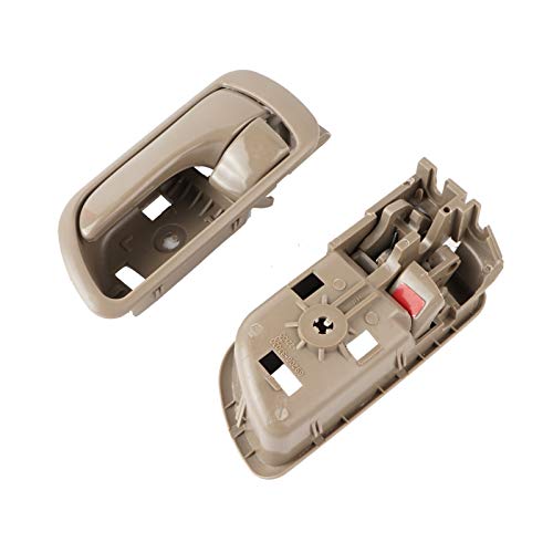 NPAUTO Inside Door Handle Replacement for Toyota Camry 2002 2003 2004 2005 2006, Interior Front Rear Left Driver and Right Passenger Side, Beige, Pack of 4 - Image 4