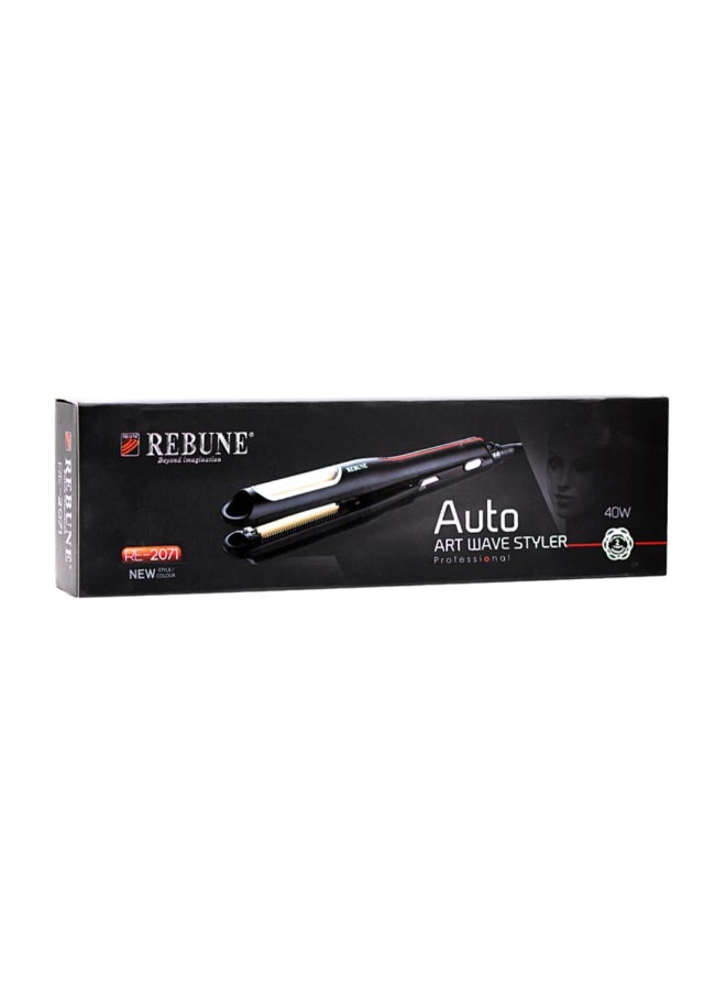 REBUNE Auto Wave Hair Styler Black/Gold - Image 1