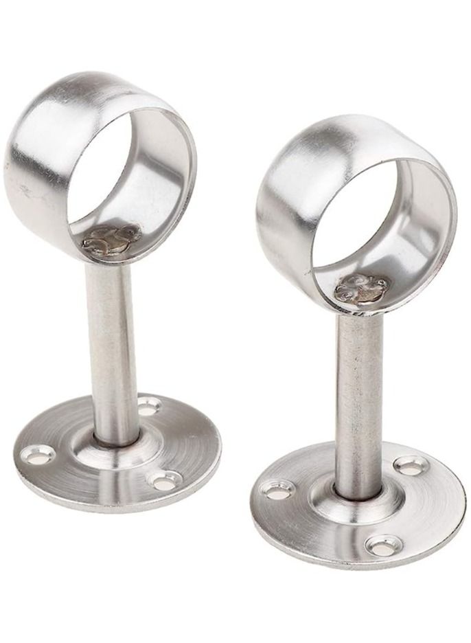 Zeenah Furniture Curtain Rod Holder Ceiling Fixing Bracket - Image 1