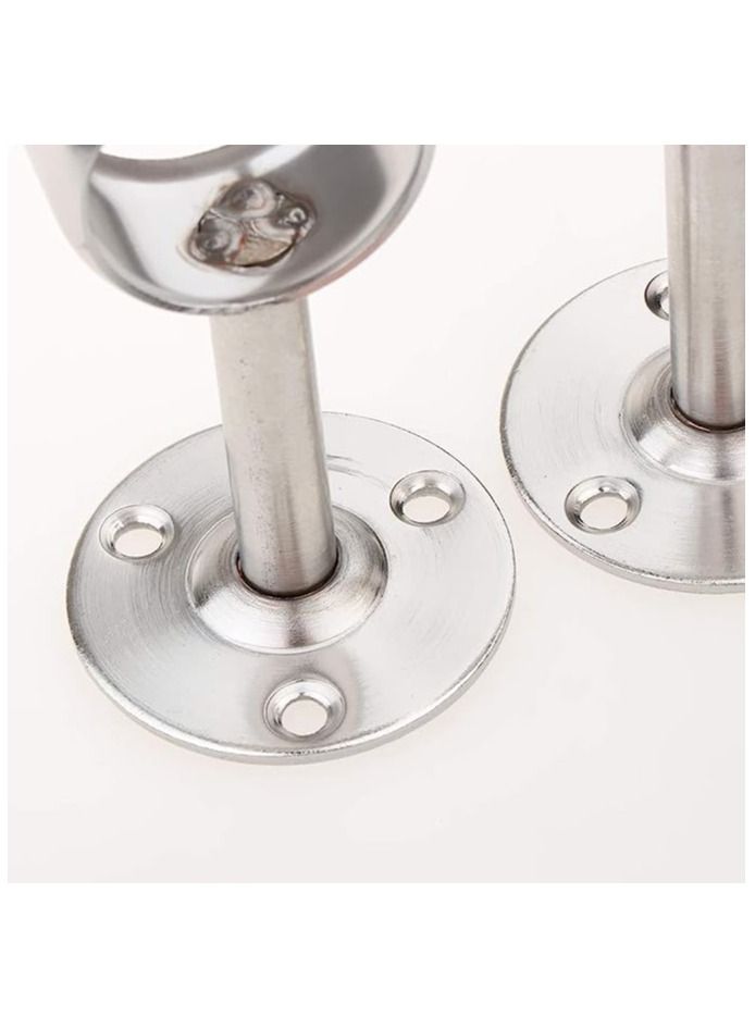 Zeenah Furniture Curtain Rod Holder Ceiling Fixing Bracket - Image 3