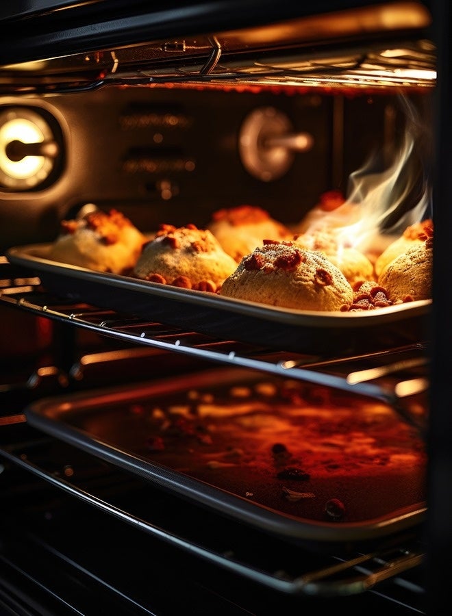 كيتشن لاين فرن بلت إن كهرباء - 90 سم - 6 وظائف - استانلس استيل - FE9V063AXN - Image 4