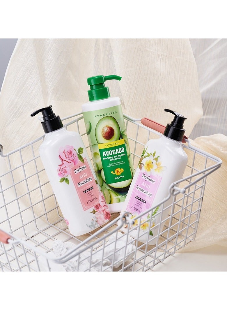 Kormesic الورد معطر تغذية الجسم لوشن 400 جرام-رومانسية وترطيب - Image 4