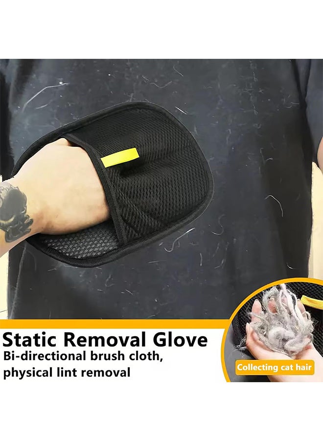 2 PCS Pet Hair Remover Glove, Electrostatic Removal Gloves for Pet Hair, Pet Hair Remover Gloves for Dog & Cat, Reusable Pet Hair Remover Glove for Carpet, Couch, Clothing, Furniture - Image 5
