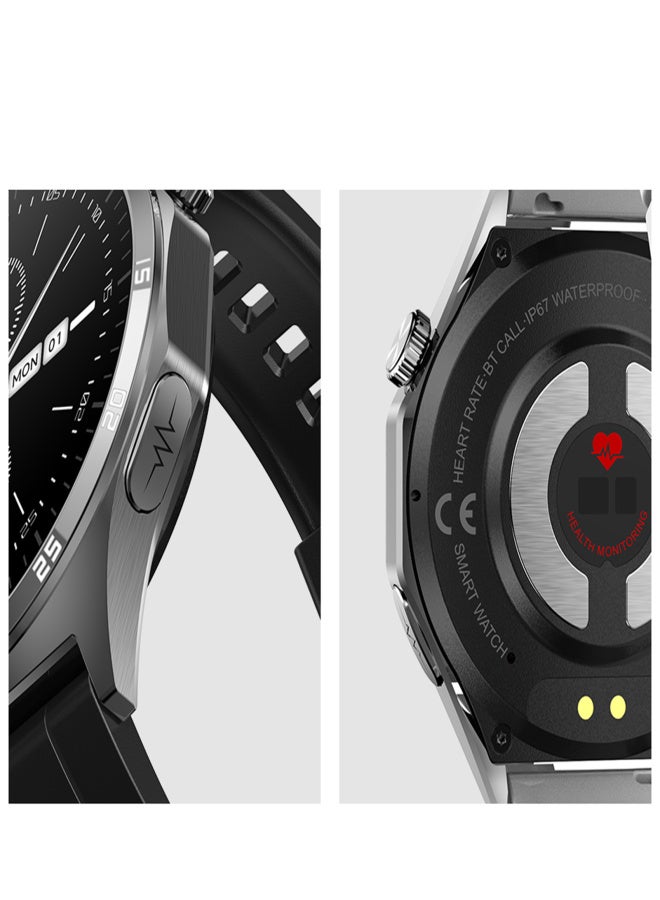 MT300 Smart Watch 1.43" Heart Rate Sleep Monitor Smartwatch for Men Women Fitness Watch with 50+ Sports Modes Compatible with Android iOS - Image 3
