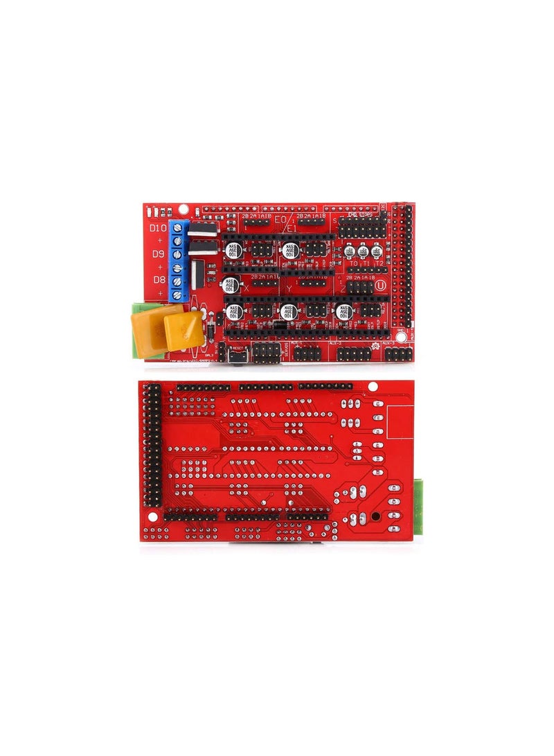 GGOOT 3D Printer Controller Kit RAMPS 1.4 Controller+2560 Board+Soldered A4988 Drivers+Heatsinks+USB Cable+Jumper - Image 2