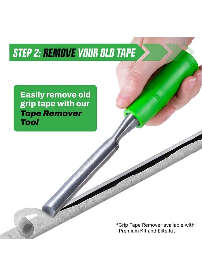 ويدج جايز طقم قبضة الجولف Wedge Guys لإعادة الإمساك بمضارب الجولف - جودة احترافية - تتضمن الخيارات شفرة الخطاف، و15 أو 30 شريط قبضة، ومذيب قبضة 5 أو 8 أونصات ومشبك كماشة مطاطي - Image 3