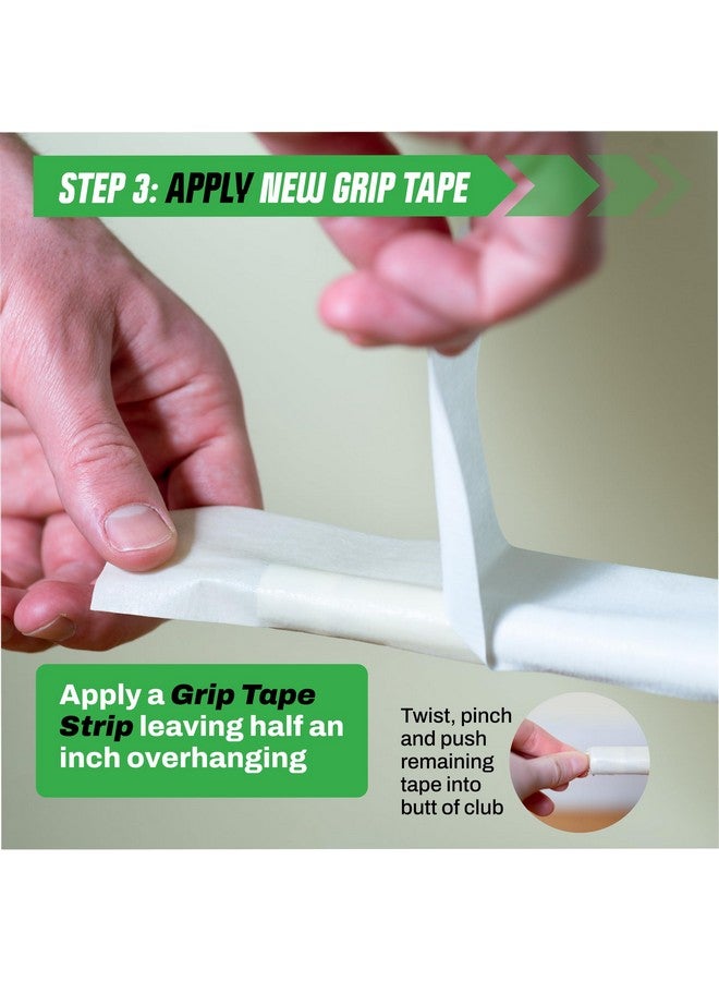 ويدج جايز طقم قبضة الجولف Wedge Guys لإعادة الإمساك بمضارب الجولف - جودة احترافية - تتضمن الخيارات شفرة الخطاف، و15 أو 30 شريط قبضة، ومذيب قبضة 5 أو 8 أونصات ومشبك كماشة مطاطي - Image 4