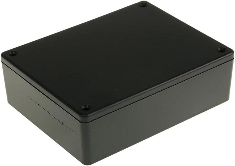 Biella™ PVC Electrical Junction Box Enclosure for Electrical Multipurpose Use - Black 12"x12"x4"