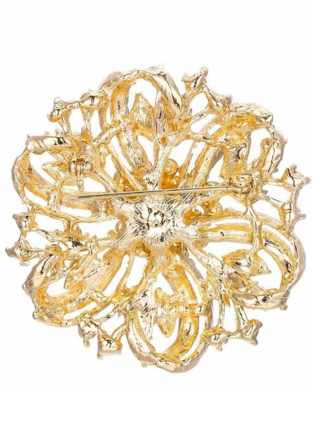Brooches for Women, Brooch Pins, Wedding Bridal Brooches, Anti Rust and Anti Fading Alloy Brooch Pins, Corsage Scarf Clip Women Girls - Image 4