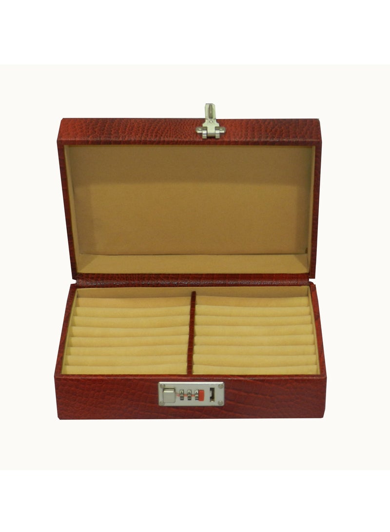LAVERI LEATHER Laveri Ring Storage Display Box with Ring Holder Showcase for Store Display, Jewelry Show & Home ~ Jewelry Tray Organizer  - Image 1