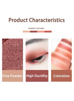 FANBEISHI Eyeshadow Palette 16Colors Gemstone Eye Shadow Palette,Highly Pigmented Mattes Glitter Shimmers Naked Smokey Cream Powder,Blendable Long Lasting Waterproof Colorful Makeup Palette  - Image 2