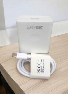 Generic 100W Super VOOC Fast Charger with USB-C Cable For Realme Devices  - Image 1