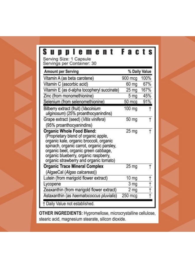 youngevity - Ocutiv Eye Health Supplement - 30 Capsules - 2 Pack - Image 1