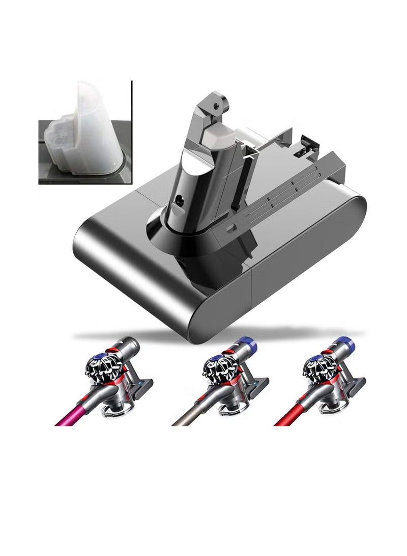 KASTWAVE Vacuum Cleaner Battery, Sturdy And Durable Replacement Battery For Dyson Vacuum Cleaners Compatible With Dyson V6 SV04 DC58 DC59 DC61 DC62 DC72 DC74 595 650 770 880 VTC4, (1pc) - Image 1