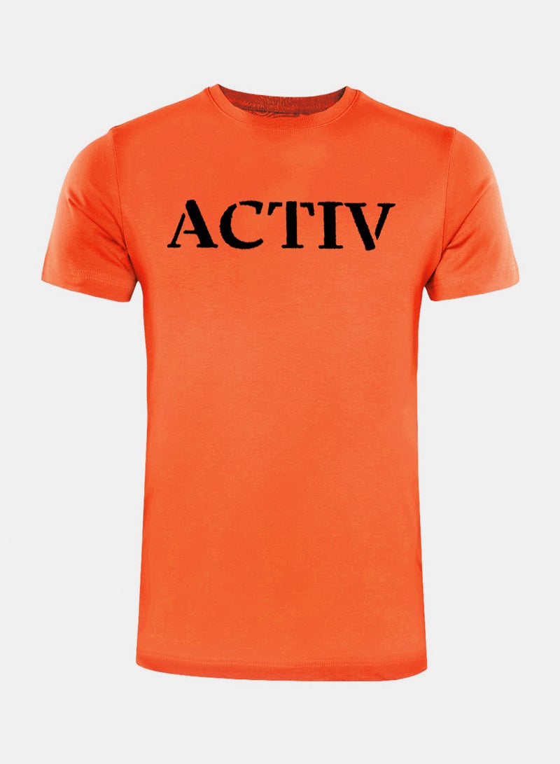 Activ Print R.Neck T-Shirt