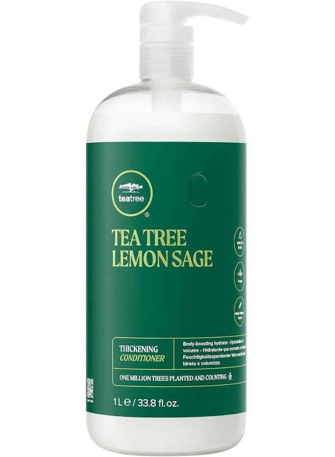 Paul Mitchell بلسم تكثيف شجرة الشاي والليمون والميرمية للجنسين 33.8 أونصة - Image 1