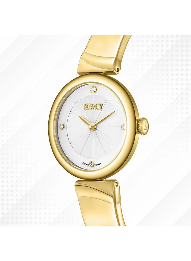 Ecstacy  Women's Stainless Steel Analog Watch E25508-GBGW - 30mm mm for Women | Best Price UAE