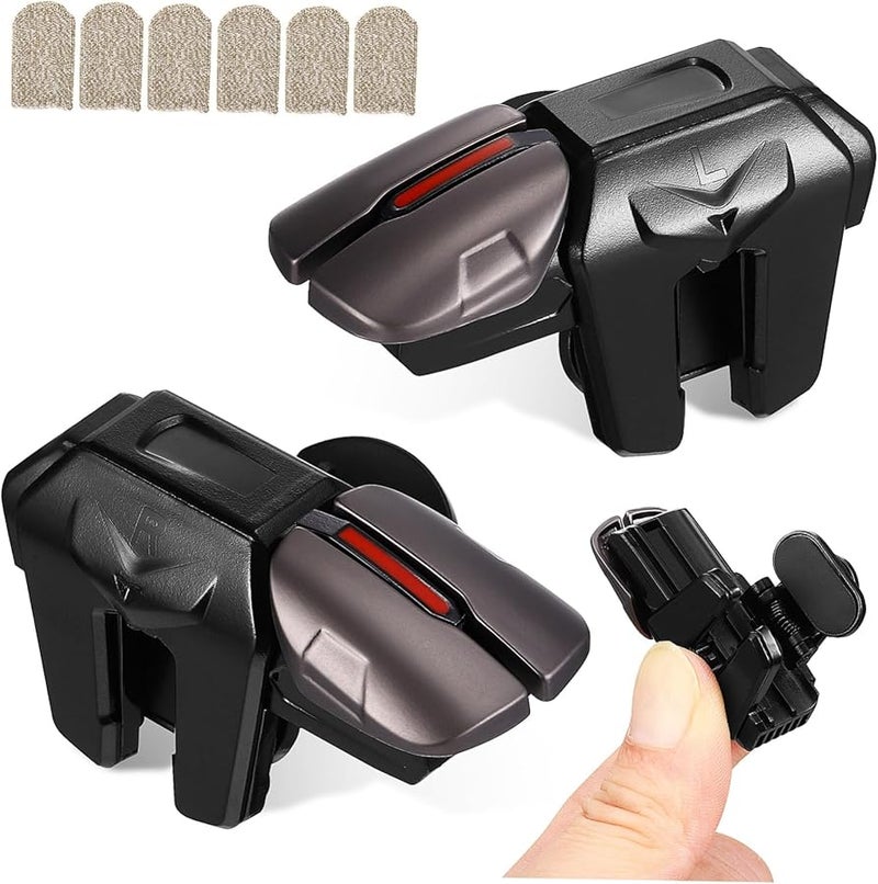 Gamer Gloves For Cold Hands 4 Pairs Mobile Gaming Controller Game Triggers Phone Handle Grip - Image 1