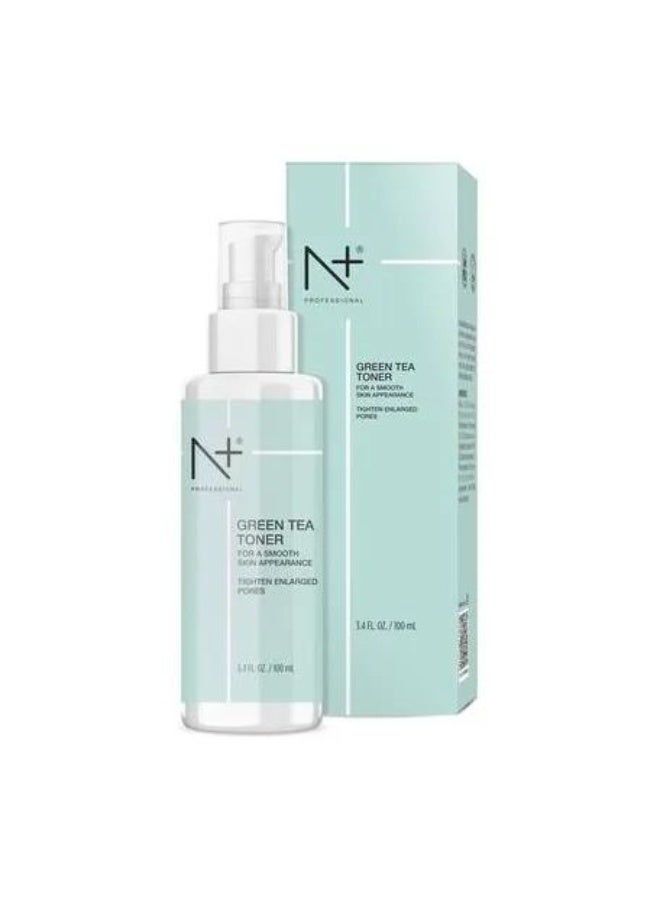 N PLUS N Plus Professional Green Tea Toner For Face, For Tighten Enlarged Pores, Paraben Free,100ml