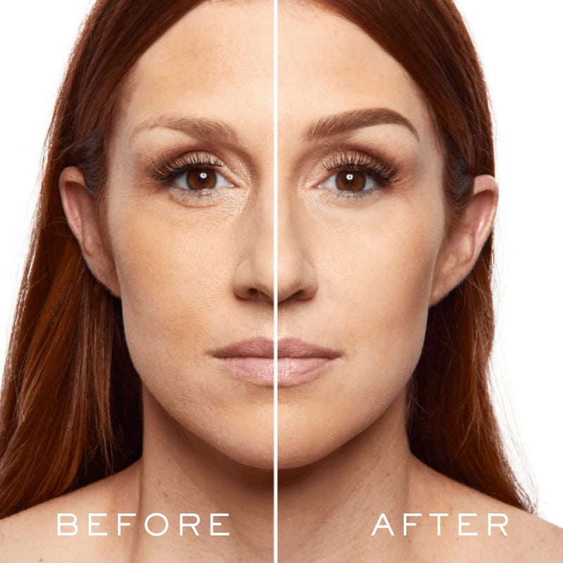 MADLUVV Brow Stamp Kit with Brow Stencils â€“ Easy Eyebrow Shaper for Natural-Looking Brows â€“ Popular Eyebrow Stencil Kit Used by Professionals â€“ 9 Shapes, Spoolie, Travel Bag & Stamp (Auburn) - Image 2