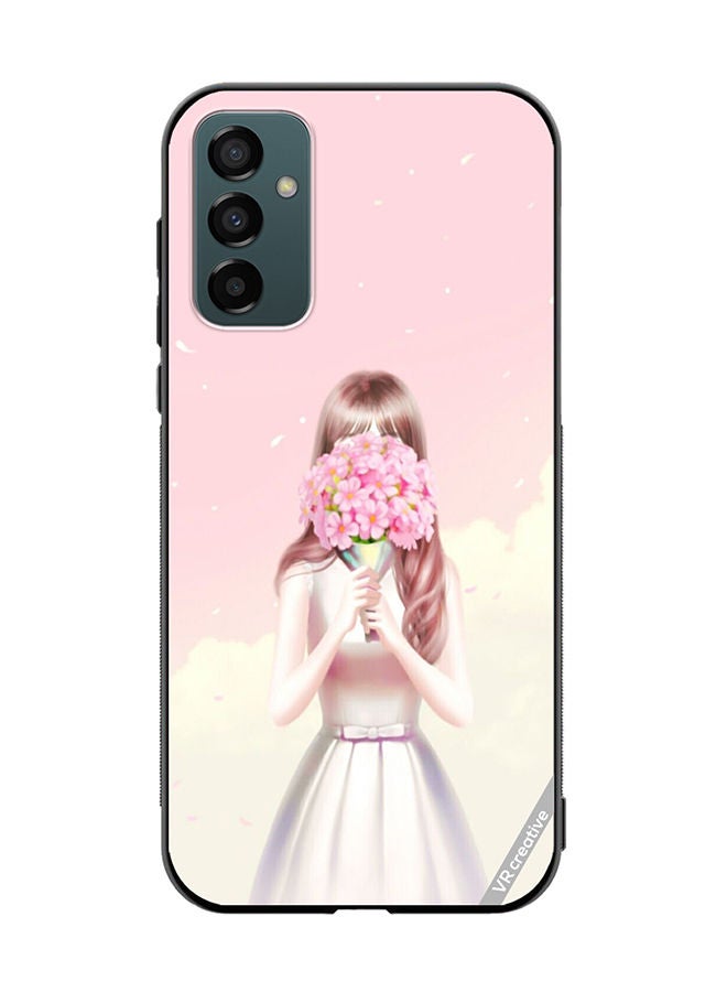 VR CREATIVE Protective Case Cover For Samsung Galaxy F23 Blush Flowers Design Multicolour - Image 1