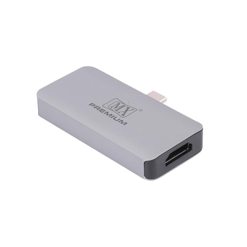 MX USB-C to HDMI & 3.5mm Audio Adapter with Type-C PD Charging | 4K HDMI Output, High-Definition Video & Audio for Laptop, Tablet, Smartphone - Image 3