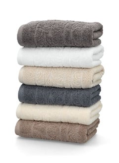 Cannon Jacquard Bath Towel Pink 70 x 140 cm CN JE70X140-GREY  - Image 5