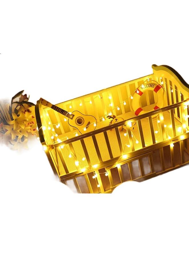 Suncojia String Lights, Outdoor Ambiance Lights, Led Lights, Canopy Tent String Lights, Decorative Lights, Small Light Cannons, Flashing Lights, 6 Meters - Image 2