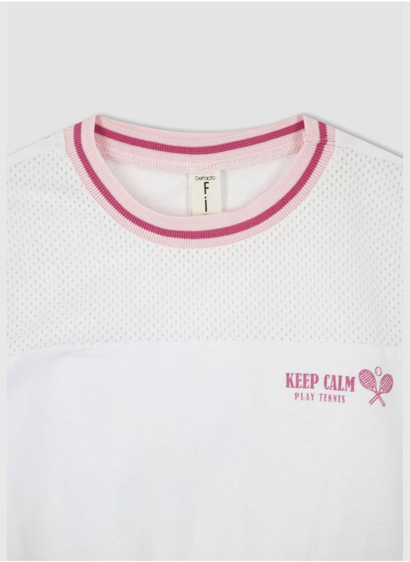 DeFacto - Girl Cropped Fit Sleeveless Knitted Tank Top - Image 1