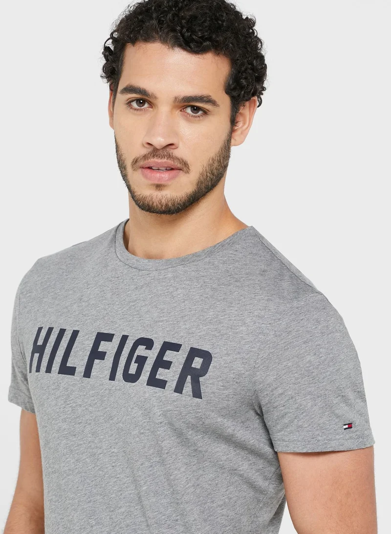 TOMMY HILFIGER Logo Crew Neck T-Shirt