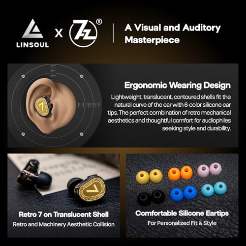 Linsoul 7Hz Elua Ultra in Ear Monitor, Dual Dynamic Driver Earphone, HiFi Wired IEM Earbuds with High-Purity Oxygen-Free Copper Cable for Musicians Audiophiles (Silver) - Image 5